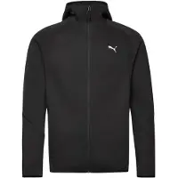 Puma Sweatvest 'Evostripe Fz Hoodie Dk' zwart