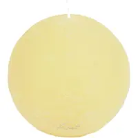 LUZ Rasteli Your Kaars-Bolkaars Geel D 10 cm