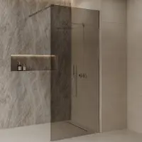 Best design Inloopdouche best-design dalis 100x200 cm chroom mocha
