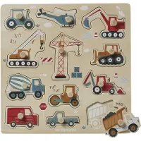 Vertbaudet Puzzel met knoppen Werf van FSC?-hout