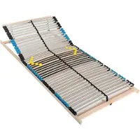 Sleepneo Lattenbodem 140x200 - verstelbaar - 42 latten - Draagvermogen ca. 140 kg - - bedbodem