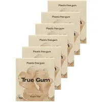 True Co. | True Gum | Ginger & Turmeric | 6 stuks | 6 x 21 gram