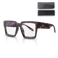 LC Eyewear Computerbril - Blauw Licht Bril Zonder Sterkte - Blue Light Glasses - Beeldschermbril - Unisex - Luipaard