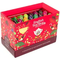 English Tea Shop - Thee Adventskalender Registerstijl – 25x Biologische Theezakjes – Luxe Cadeau voor de Feestdagen – Aftellen met Thee