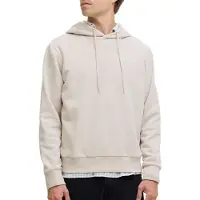 JJ REBEL Sweatshirt 'JREBZACK' ecru / wit