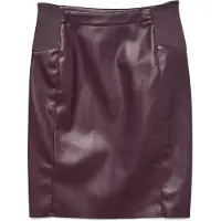 Vero Moda - VMBUTTERSIA HW COATED SKIRT NOOS - Dames - Rokken
