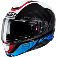 HJC RPHA 91 Rafino Zwart Blauw Mc21 Systeemhelm Maat 2XL