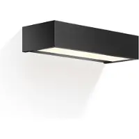 DECOR WALTHER Badkamerlamp Box 25 N LED Wandmodel Matt Zwart 3000 Kelvin