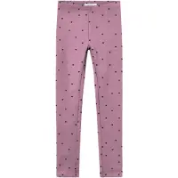 Name it Leggings 'NKFDAVINA' mauve / zwart
