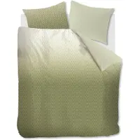 Beddinghouse Nora dekbedovertrek - Lits-Jumeaux - 240x200/220 cm - Groen