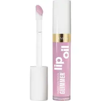 Revlon Super Lustrous Glimmer Lip Oil, Hydraterend & Getint, Glanzende Afwerking, Met Plantaardige Squalane, 005 Vio-lit, 0.13 fl oz