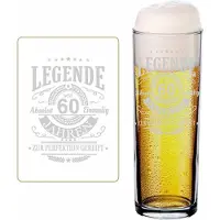 Luxentu Kölschglas Kölner Stange mit Gravur Legende seit 60 Jahren 0,2 Liter