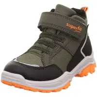 Superfit Laarzen 'JUPITER' olijfgroen / donkeroranje / zwart / wit