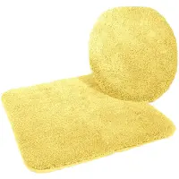 Kinzler Badmat Chaozhou Baddeken, effen kleuren, zacht, verkrijgbaar als rechthoekig, rond & set
