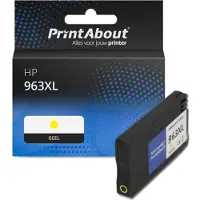 PrintAbout Inktcartridge 963XL (3JA29AE) Geel Hoge capaciteit geschikt voor HP