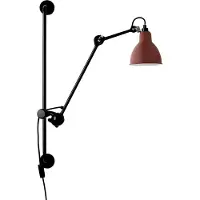 Lampe Gras Wandlampe , 201 Round, Zwart, Woonkamer, Metaal, Industrieel