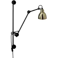 Lampe Gras Wandlampe , 201 Round, Zwart, Woonkamer, Metaal, Designer