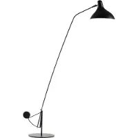 DCW éditions Vloerlampe , Zwart, Woonkamer, Metaal