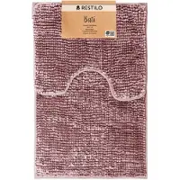 AmeliaHome badmat toiletmat set 50x80 40x50 cm badmatten badmat antislip Bati druif