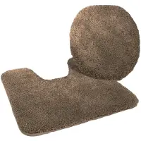 Kinzler Badmat Chaozhou Baddeken, effen kleuren, zacht, verkrijgbaar als rechthoekig, rond & set