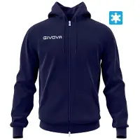 Givova King Full Zip Sweatshirt Zwart M