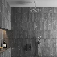 Saniclear Talpa inbouwregendouche 30cm met plafondarm en 2 standen handdouche chroom