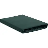 Ambiante Katoen - Splittopper Hoeslaken - 140x200 - Donker Groen