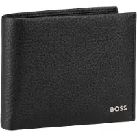 BOSS Portemonnee 'New Crosstown 50529505' zwart / zilver