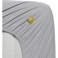 Beddinghouse Topper Hoeslaken Light Grey (Percal)-90 x 220 cm
