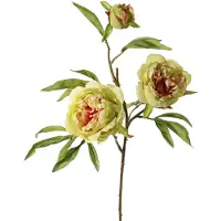 Top Art Topart Kunstbloem pioenroos Spring Dream - groen/roze - 73 cm - kunststof