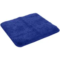 Kinzler J-10003/104 Royal Blue Badmat, Microvezel, 50x55 cm zonder uitsparing