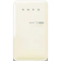 Smeg Koelkast Retro Vrijstaande ijskast Koelkast, Jaren 50, Enkeldeurs, Vrijstaand , Positie scharnier: Links, Crème