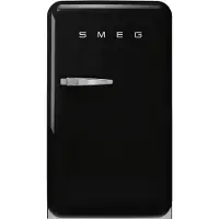 Smeg FAB10HRBL6, 135 liter, SN-T, 35 dB, , zwart