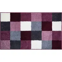 Grund Basic badmat 100% polyacryl, ultrazacht, antislip, OEKO-TEX gecertificeerd, 5 jaar garantie, BONA, badmat 80x140 cm, bessen