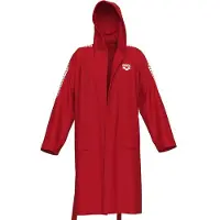 Arena Badjas Team Stripe Rood/Wit