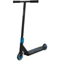 LifeGoods Stuntstep Pro X - T-Stang - HIC - Step voor Kinderen - Jongens/Meisjes - 110mm - 100KG - Zwart/Blauw