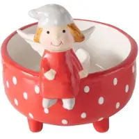 Boltze Kaarsenhouder met engeltje voor een enkele kaars MALENA