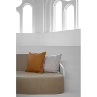 Moooi Woodblock Beetle Square Sierkussen - 50x50 / 20x20 Inch cm - Lichtpaars