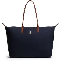 Tommy Hilfiger Shopper 'POPETTE' marine / bruin / goud