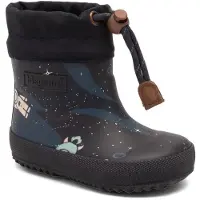 Bisgaard Regenlaarzen navy / nachtblauw / mintgroen / rosa
