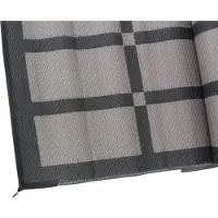 Eurotrail Patio Mat - 350*250cm - zwart grijs