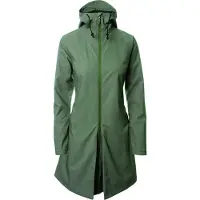 Agu SEQ Regenjas Dames Waterdicht - Olijf Groen - Waterkolom 5.000 mm - Om te ritsen tot poncho - Ventilatiepaneel op de rug