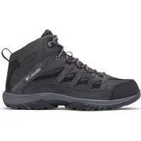 Columbia Wandelschoen Men Crestwood Mid Waterproof Dark Grey Deep Rust-Schoenmaat 42,5