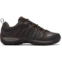 Columbia - Heren wandelschoenen - Woodburn II Waterproof Cordovan Cinnamon voor Heren - Maat 8,5 US - Bruin