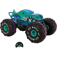 Hot Wheels Monster Trucks HPK28, Voertuig, 5 jaar, AAA, Kunststof, Blauw, Groen