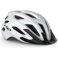 Met Crossover Mips White Matt Helm || Maat: One Size (52-59 cm)