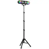 Fuzzix AllStar2 LED discolamp op statief - 2 PAR spots + 2 Jelly balls