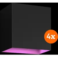 Philips Hue Resonate Downward White and Color - Noir Lot de 4