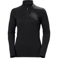 Helly Hansen Lifa Merino Midweight 1/2 Zip, dames, zwart