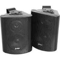 Power Dynamics ODS50B 2-weg speakerset met montagebeugels - 100W